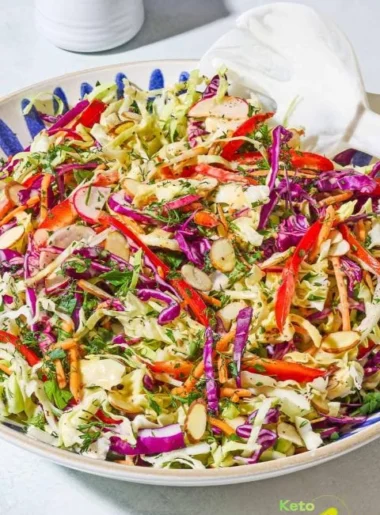 Cabbage Salad Recipe (Crunchy, No-Mayo!)