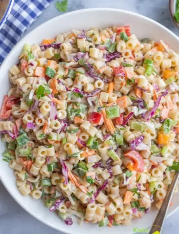 Macaroni Coleslaw Salad