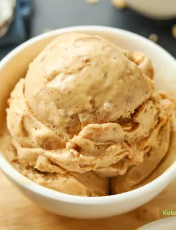 Keto Ice Cream Recipe | Peanut Butter Ice Cream Made In A Mason Jar