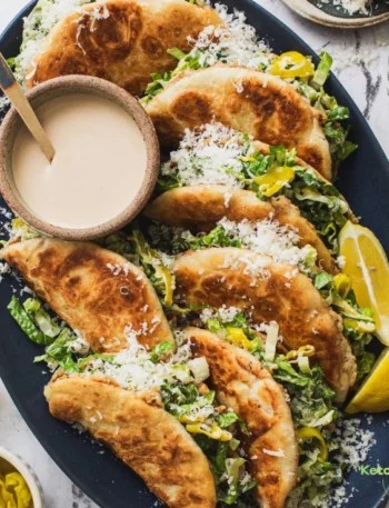 Chicken Caesar Smash Tacos