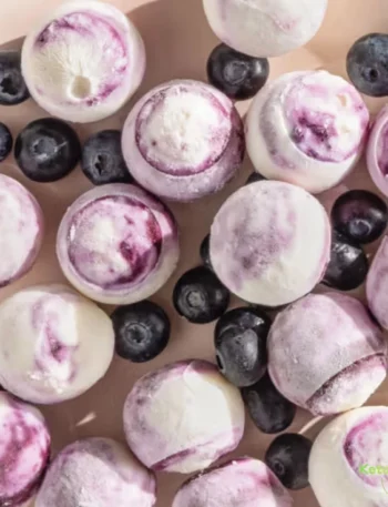 Blueberry-Greek Yogurt Bites