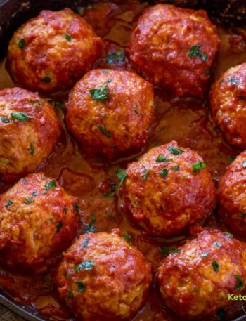 Chicken Meatballs in Marinara Sauce