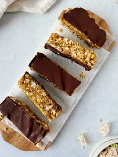 High Protein Rice Cake Bars (Vegan)