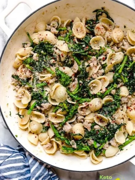 Orecchiette with Sausage and Broccoli Rabe