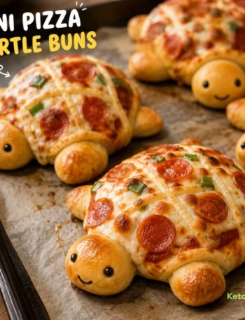 Mini Pizza Turtle Buns