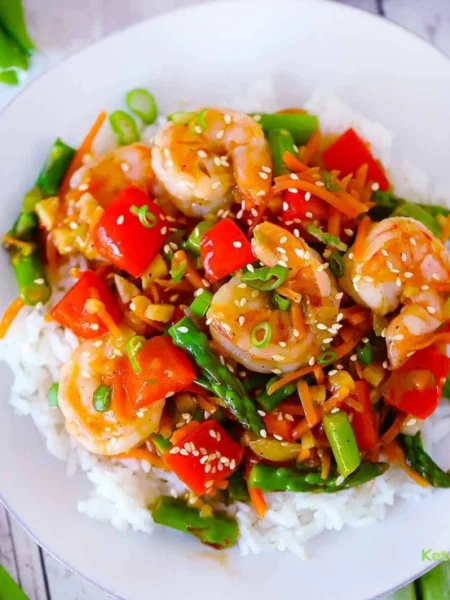 Easy Shrimp Stir Fry with Vegetables