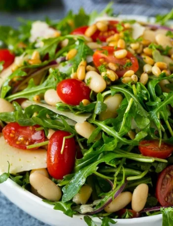 Arugula Salad with White Beans
