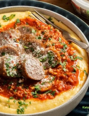 Cheesy Polenta & Sausage