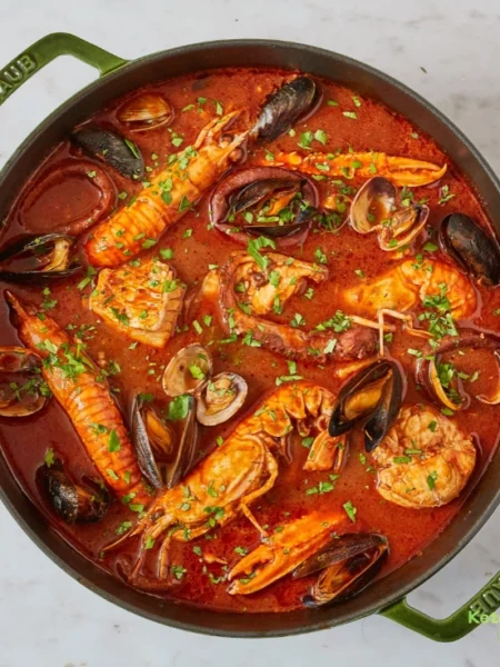 Cacciucco – Tuscan seafood stew