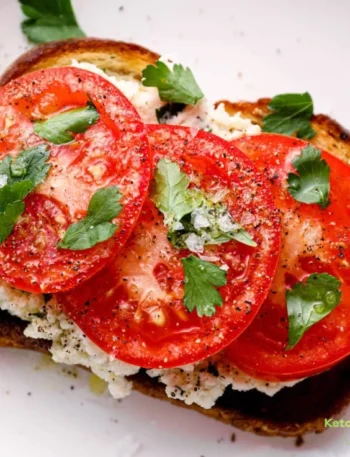 Tomato Ricotta Toast