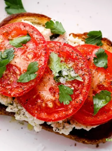 Tomato Ricotta Toast