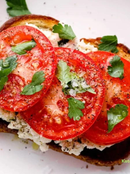 Tomato Ricotta Toast