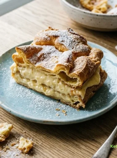 Karpatka: Polish Vanilla Custard Slice