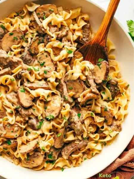 Beef Stroganoff